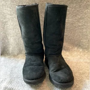UGG Classic Tall Black Boot Sheepskin Fleece Australia Warm Y2K Winter 8