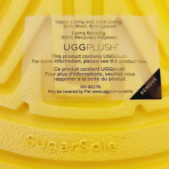 UGG New Neumel Yellow Suede Chukka Fully Lined Ankle Boots Mens Size 10