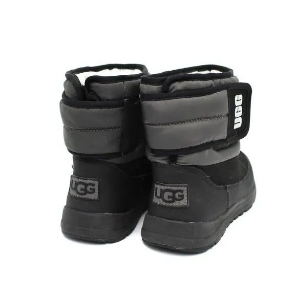 Ugg Toty Weather Waterproof Snow Boots Gray/Charcoal Kid's Size 2 US/1 UK Unisex