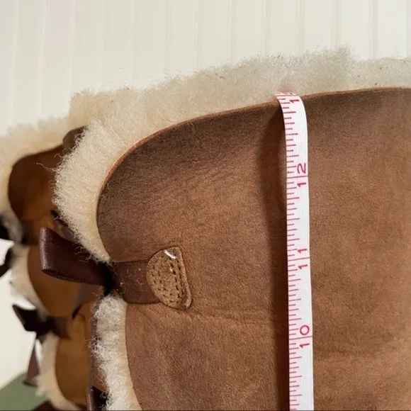 UGG Triple Button BAILEY Tall Fleece Lined Boots