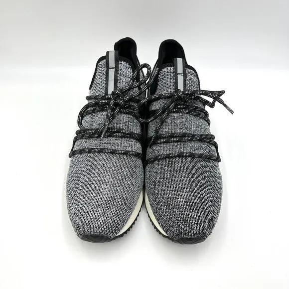 Urban Sport By J/Slides Womens Mara Black Silver Knit Sneakers Shoes 10M New