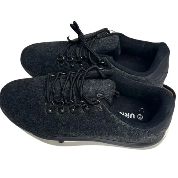 URRAX Men's Orthopedic Charcoal Grey Shoes with Arch Support Men's Size 12 (NWT)