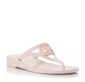 VALENTINO GARAVANI Jelly Logo Thong Sandals- SIZE 6
