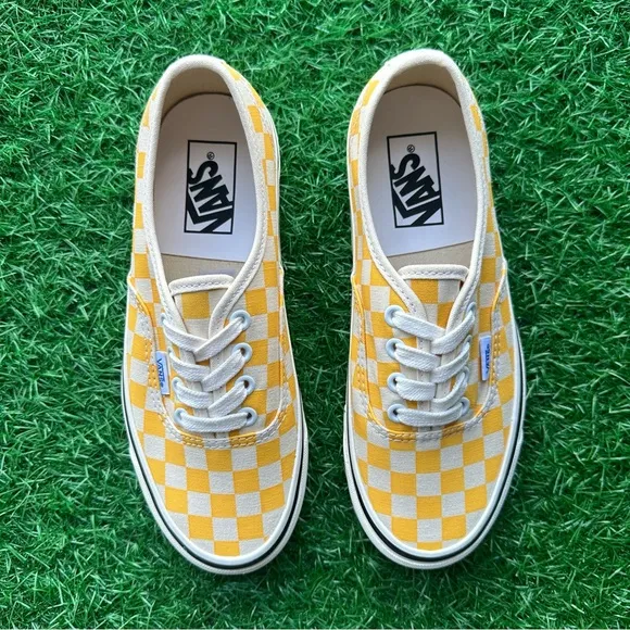 Vans Authentic 44 Dx Anaheim Factory Yellow Checkerboard