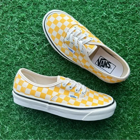 Vans Authentic 44 Dx Anaheim Factory Yellow Checkerboard