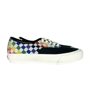 Vans Authentic VLT LX Skate Sneakers Pride Woven Rainbow Ultracush Low Top 9.5