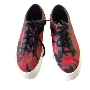 Vans bold ni no limit camo lace up sneakers  Size Mens 6 womens 7.5