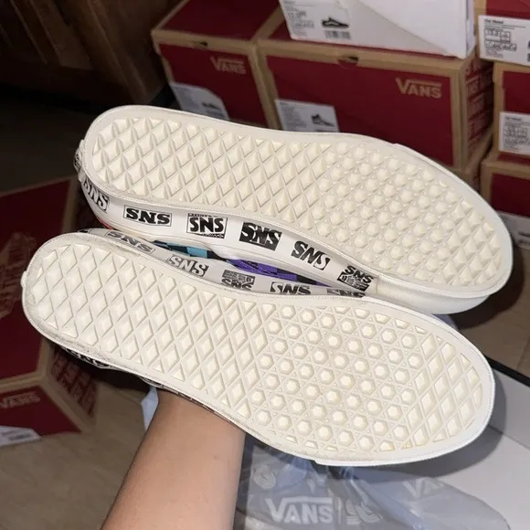 Vans Checkerboard Slip-On Sneakers