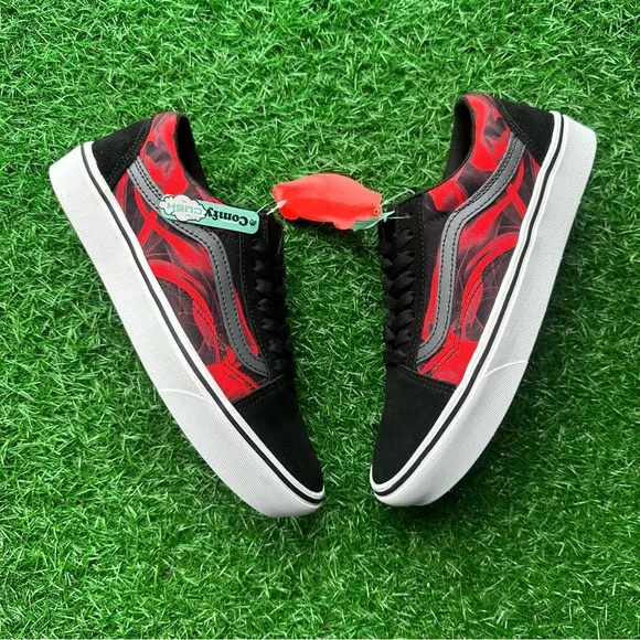 Vans Comfycush Old Skool After Dark Black / Red