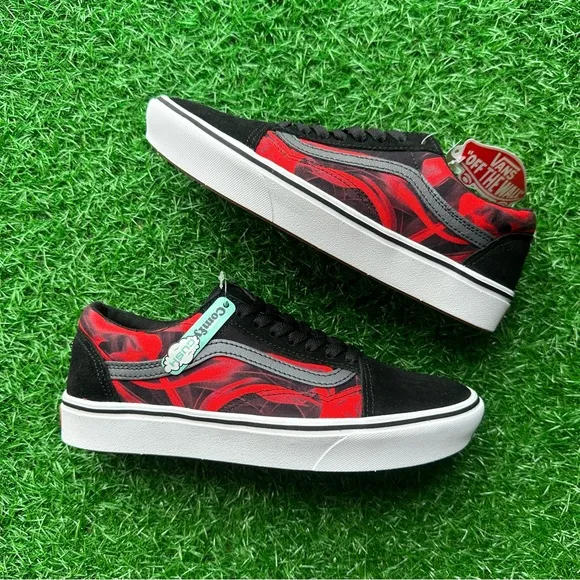 Vans Comfycush Old Skool After Dark Black / Red