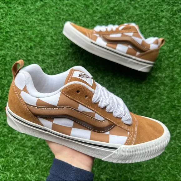 Vans Knu Skool Mega Check Brown