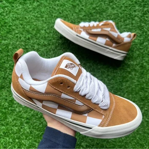 Vans Knu Skool Mega Check Brown