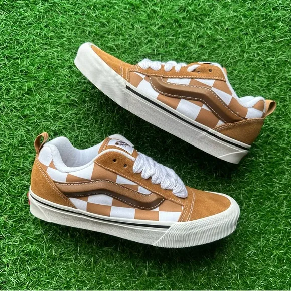 Vans Knu Skool Mega Check Brown