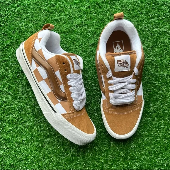 Vans Knu Skool Mega Check Brown