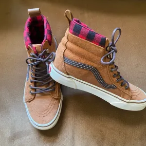 Vans Off The Wall shoe boots brown suede size 8.5