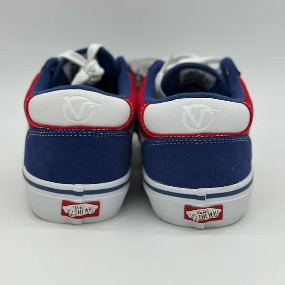 Vans Red and Blue Sneakers