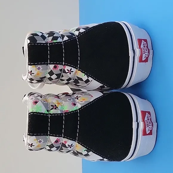 Vans Sk-8 Hi &quot;Checker Cubes&quot; Sneakers