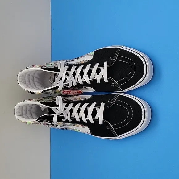 Vans Sk-8 Hi &quot;Checker Cubes&quot; Sneakers
