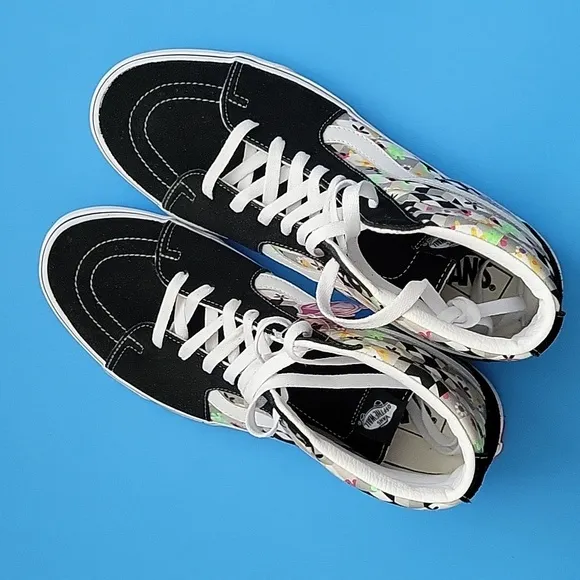 Vans Sk-8 Hi &quot;Checker Cubes&quot; Sneakers
