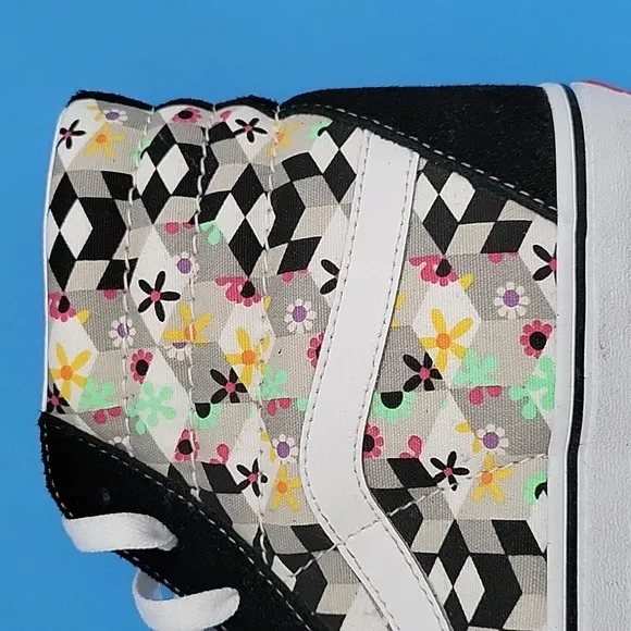 Vans Sk-8 Hi &quot;Checker Cubes&quot; Sneakers