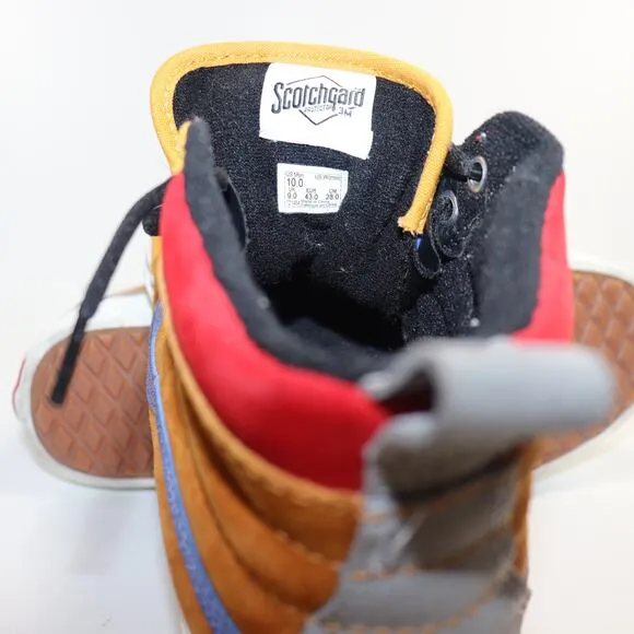 Vans Sk8-Hi MTE Mountain Edition Weather-Resistant Men's Size 10 (Curry)