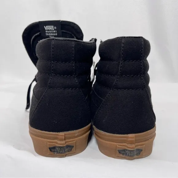 Vans Sk8-Hi Reissue Canvas Black Gum sneakers 6 / 7.5