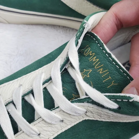 Vans Vault x Julian Klincewicz | Green Bold Ni Lx &quot; Community&quot; Sneakers
