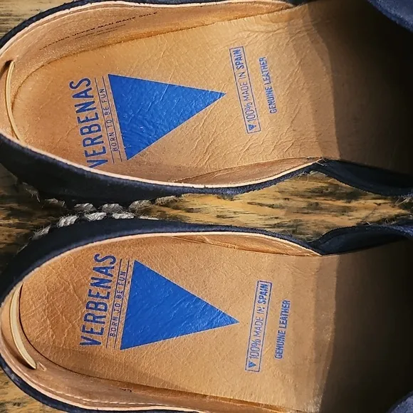 Verbenas Carmen Espadrilles Navy Size 40