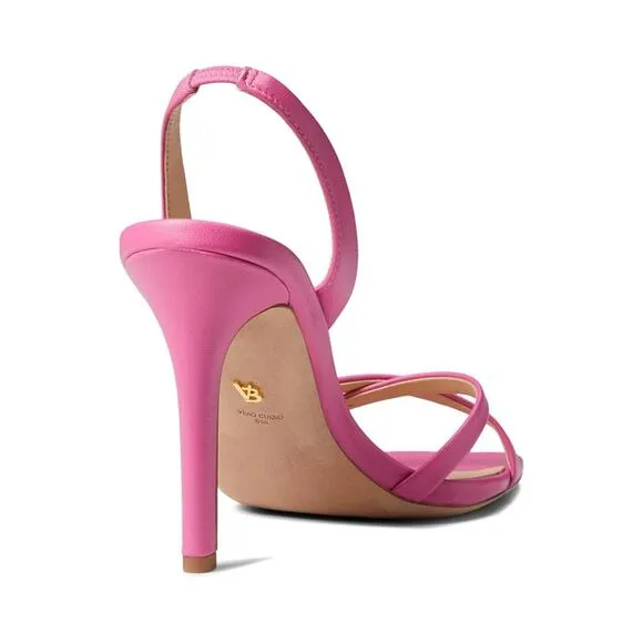 Veronica Beard Women's Analita Strappy Sandals Pumps Pink 8 NIB 398