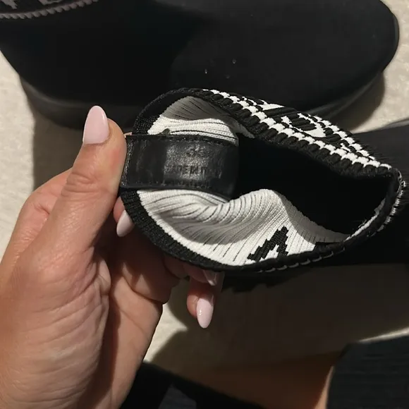VERSACESqualo Logo High Top Sock Sneaker
