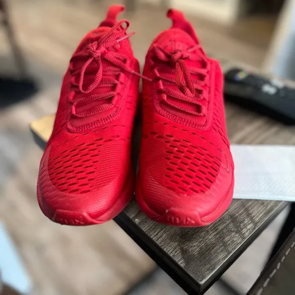 Vibrant Red Athletic Sneakers