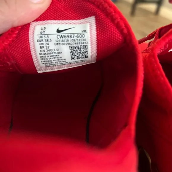 Vibrant Red Athletic Sneakers