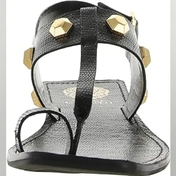 Vince Camuto Dailette Stud Strappy Sandals in color Black