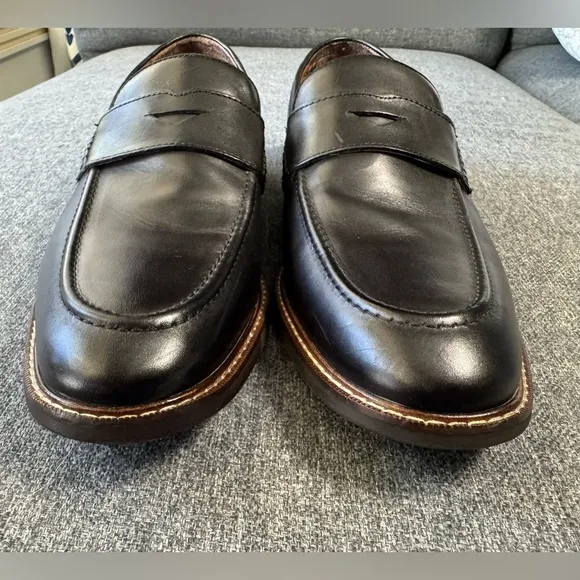 Vince Camuto Men's Lachlan Black Dress Shoes Loafers M 11.5