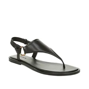 Vince Pharis Slingback Leather Thong Sandals