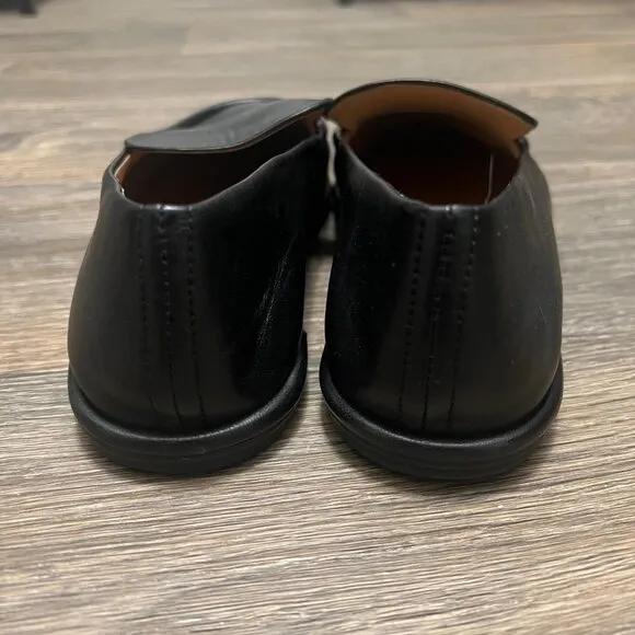 Vince Sloan Leather Loafer Black Size 7