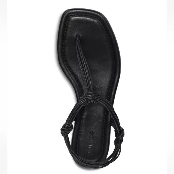 VinceWomen's Deja Slip On T Strap Slingback Thong Sandals