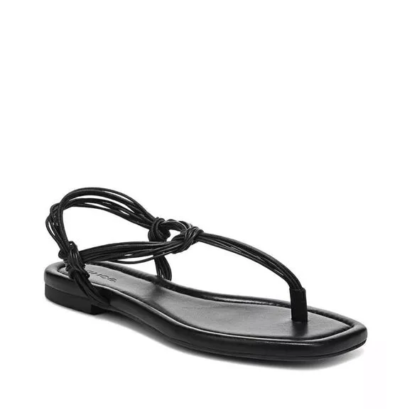 VinceWomen's Deja Slip On T Strap Slingback Thong Sandals