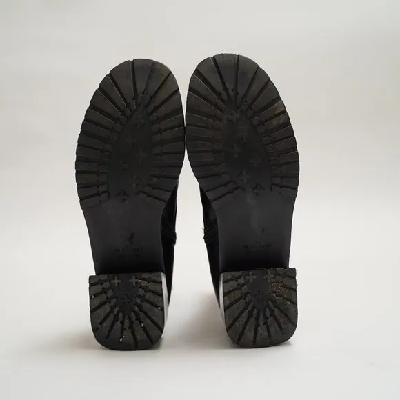 Vintage 1970's PLAYBOY Zip &amp; Lace-Up Ankle Boots