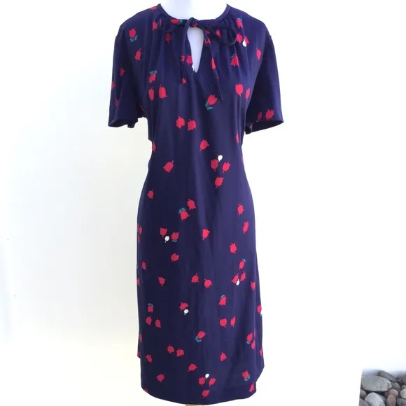 Vintage Floral Tulip Dress