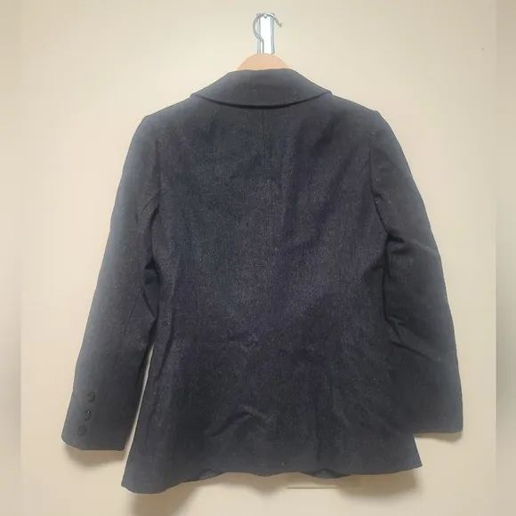 Vintage Pendleton 100% wool grey blazer size 10