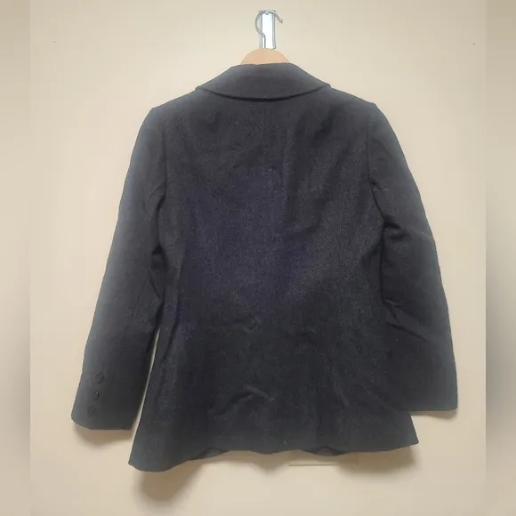 Vintage Pendleton 100% wool grey blazer size 10