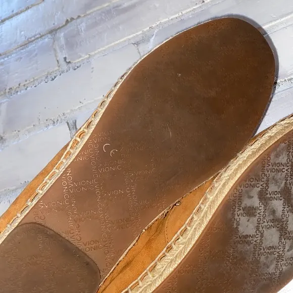 Vionic Sandy Suede Lace-up Espadrilles