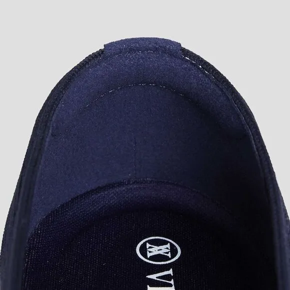 VIVAIA Square-Toe V-Cut Flats (Margot 2.0) navy EU39M US8‎