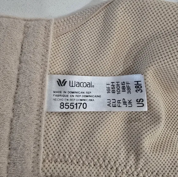 Wacoal Simone Sports Bra Size 38H