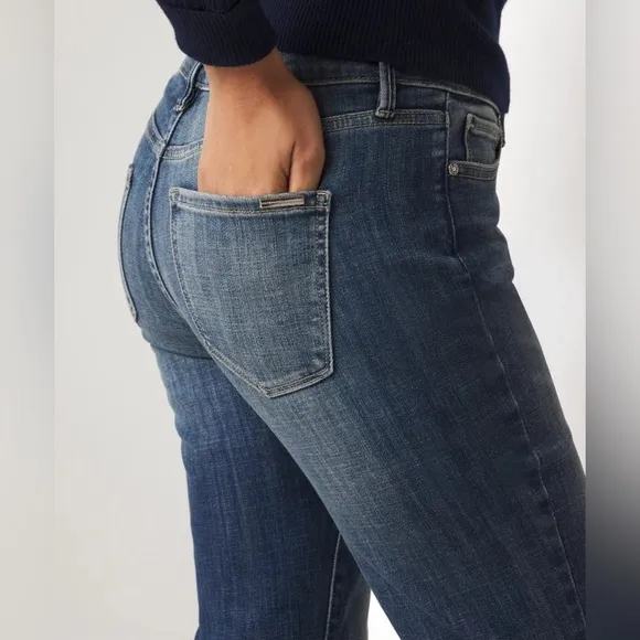 White House Black Market Mid Rise Everyday Soft Denim Bootcut Jeans