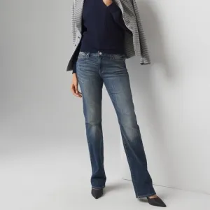 White House Black Market Mid Rise Everyday Soft Denim Bootcut Jeans