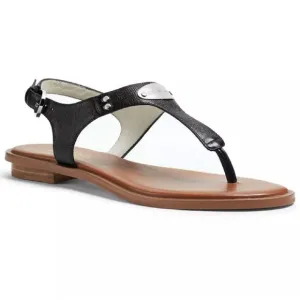 Woman's Sandals MICHAEL Michael Kors MK Plate Thong Black