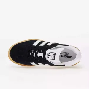 Women's adidas Originals Gazelle Bold Black and White Sneakers