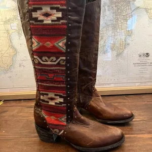 Women's Old Gringo Beautiful Tela Elina Cowboy Boot in a size 9